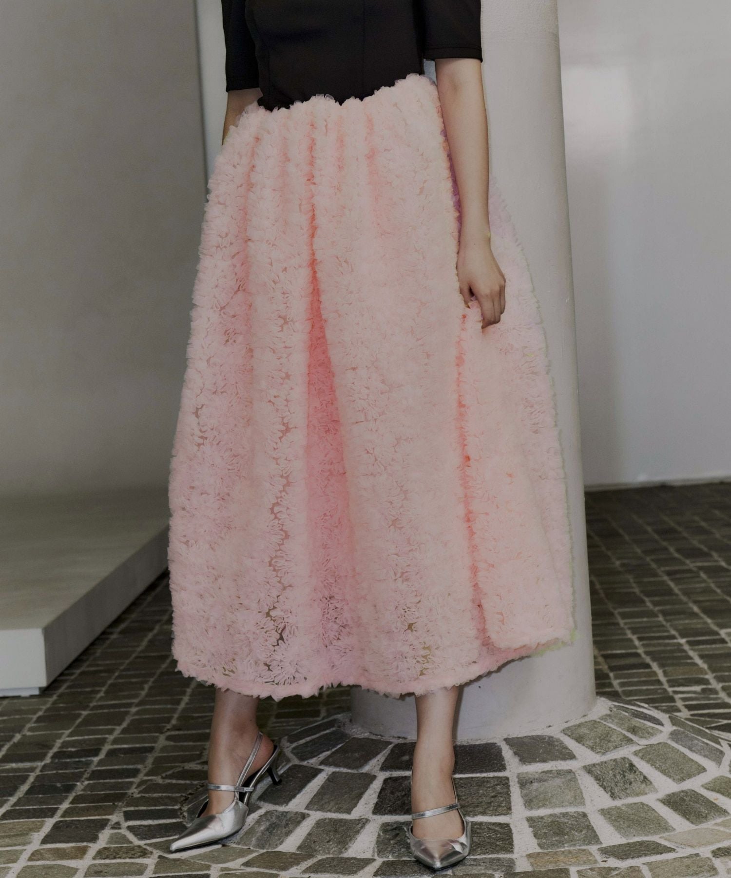 mocomoco set up half sleeve dress | ANDRESD