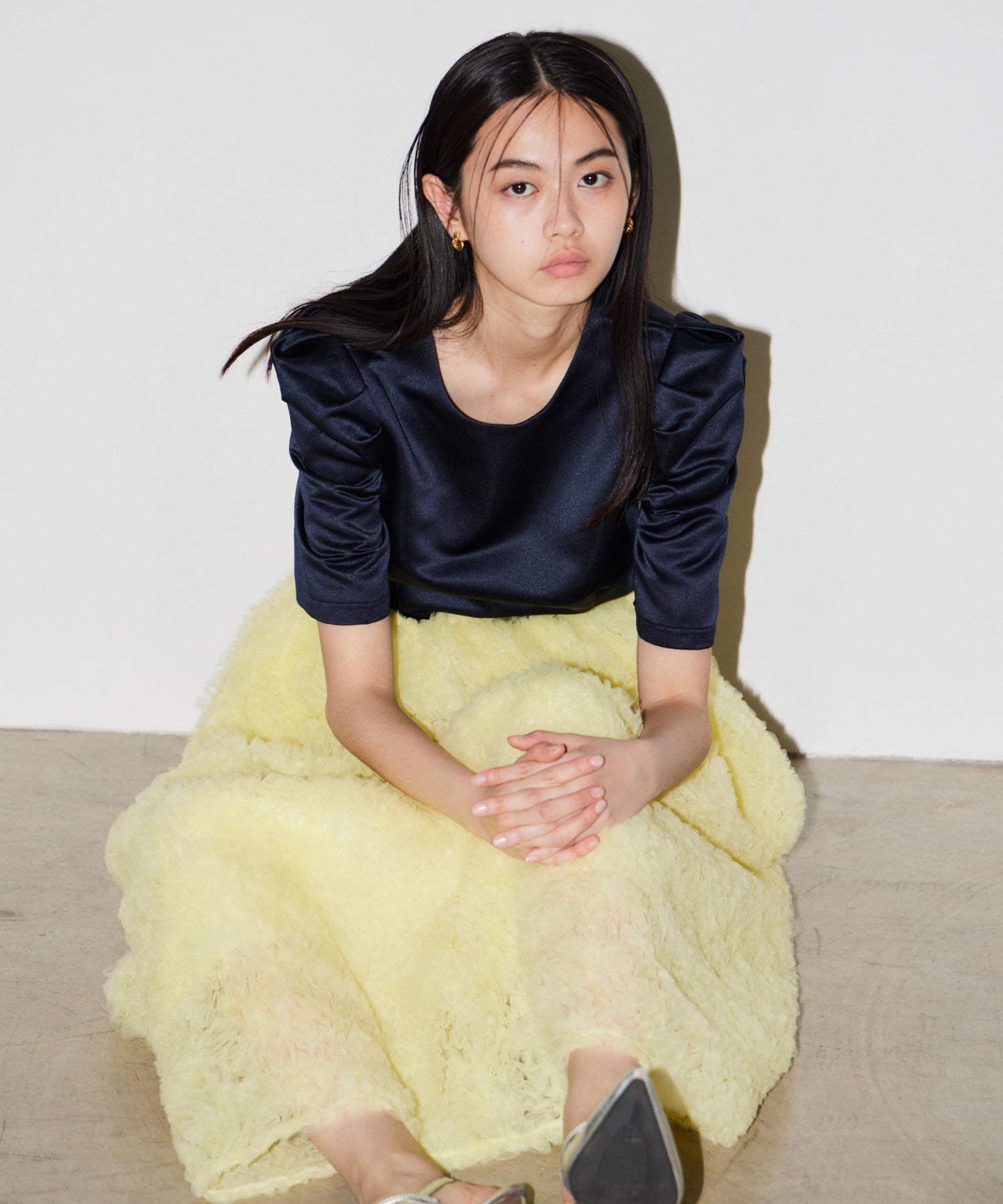 mocomoco set up half sleeve dress | ANDRESD