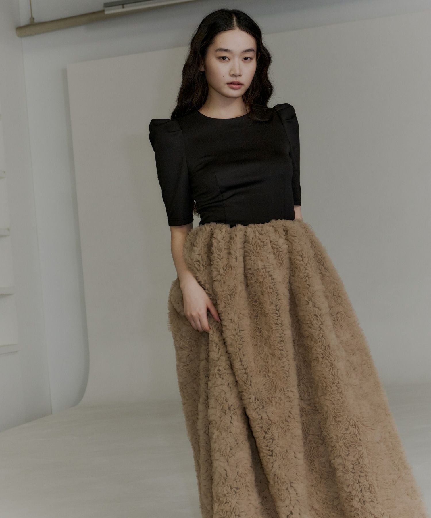 mocomoco set up half sleeve dress | ANDRESD