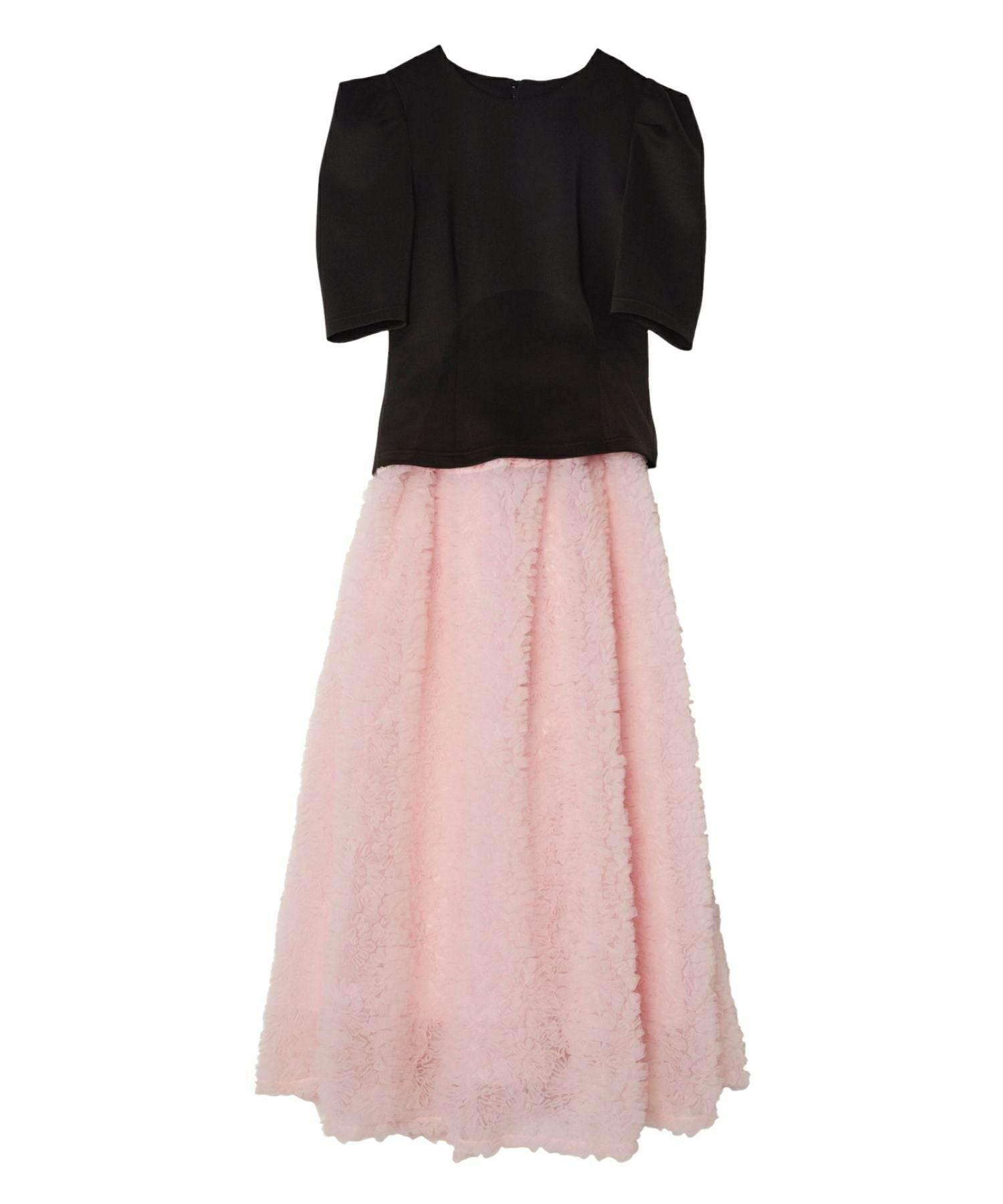 mocomoco set up half sleeve dress | ANDRESD