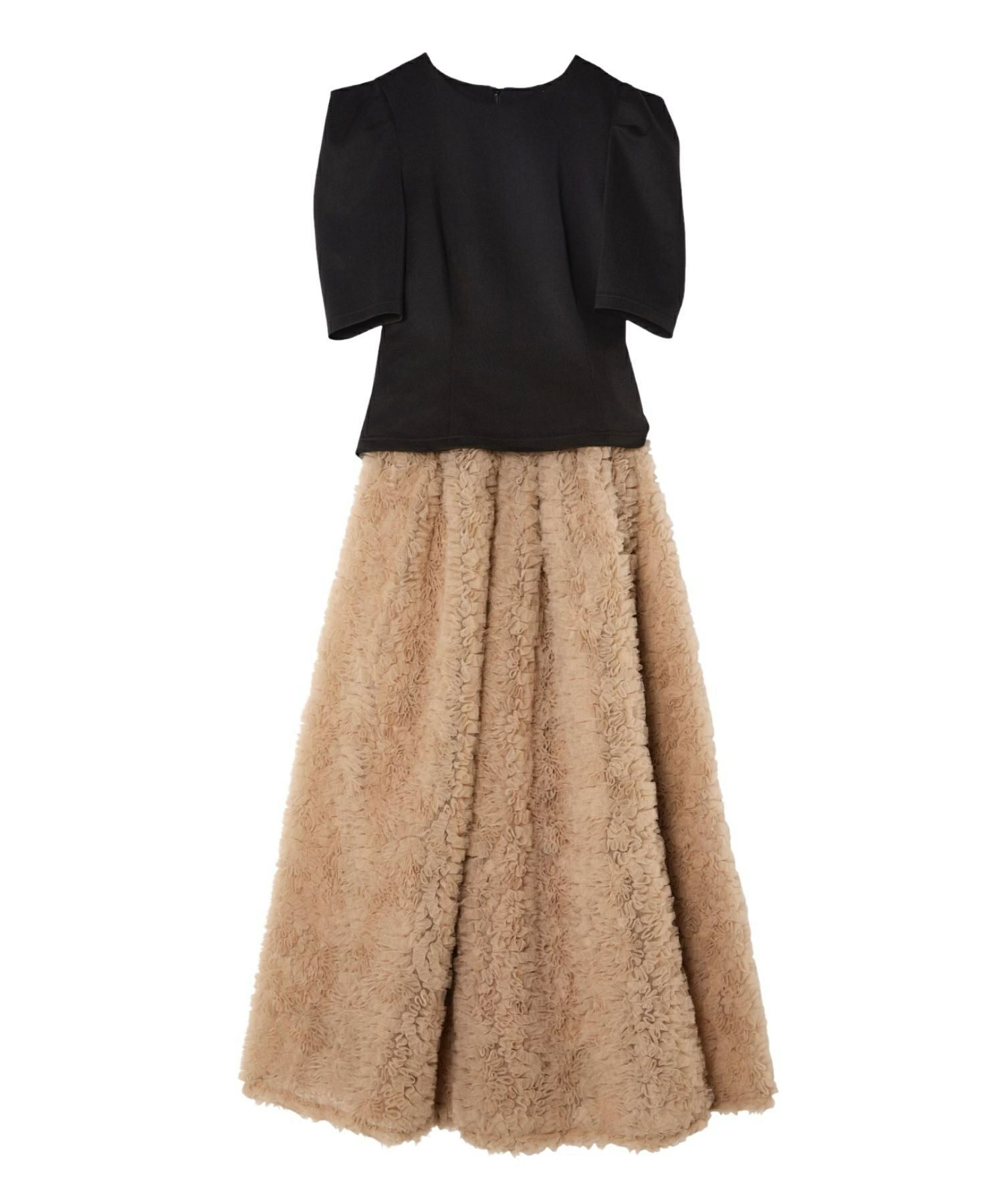 mocomoco set up half sleeve dress | ANDRESD