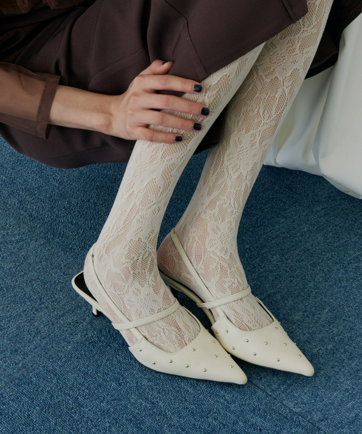 studs slingback always shoes | ANDRESD