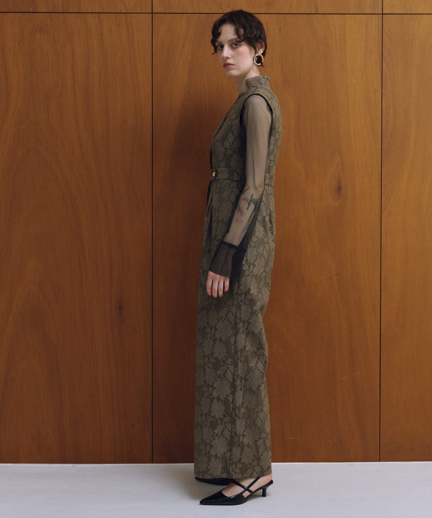 bonding lace all-in-one dress | ANDRESD