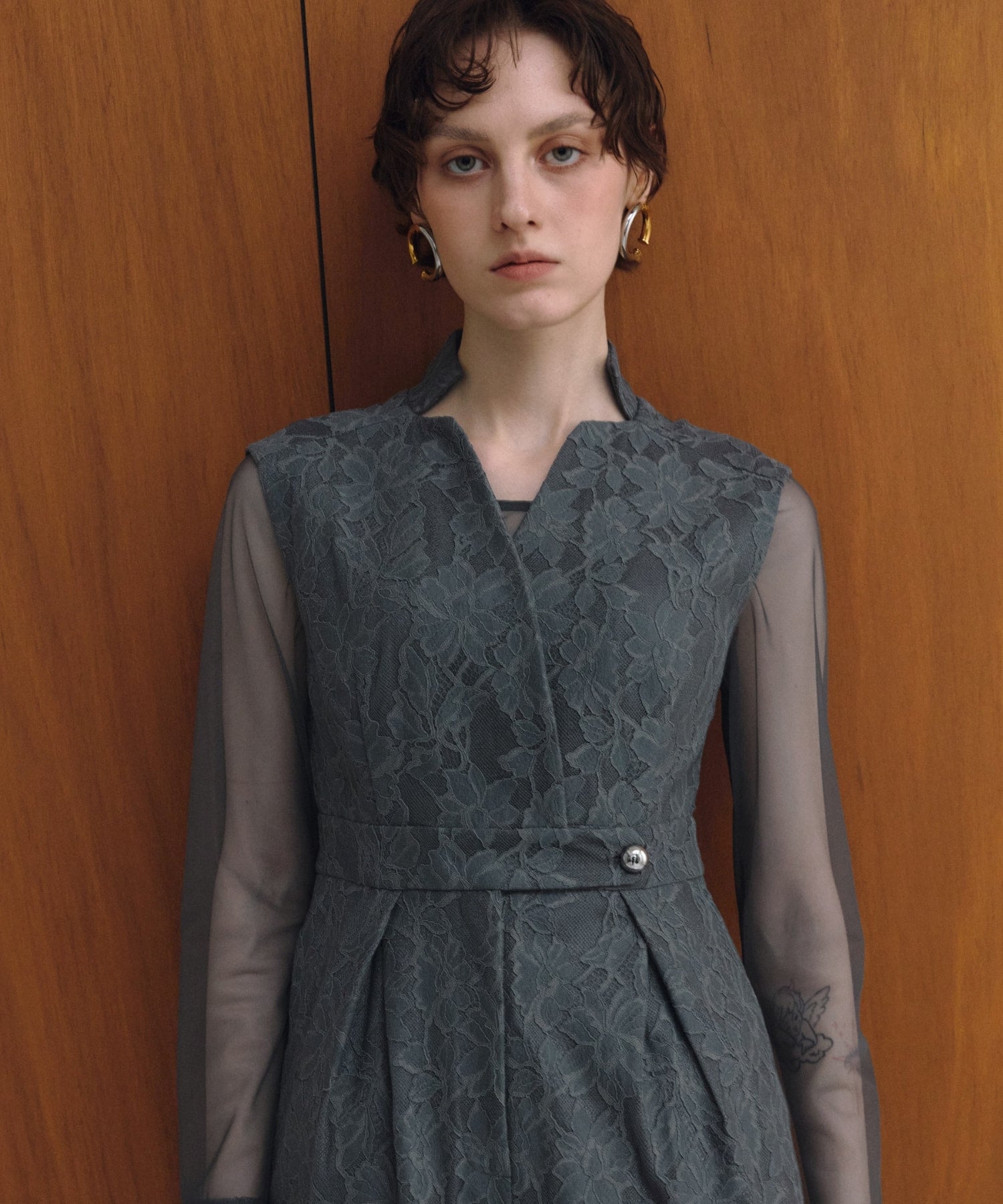 bonding lace all-in-one dress | ANDRESD