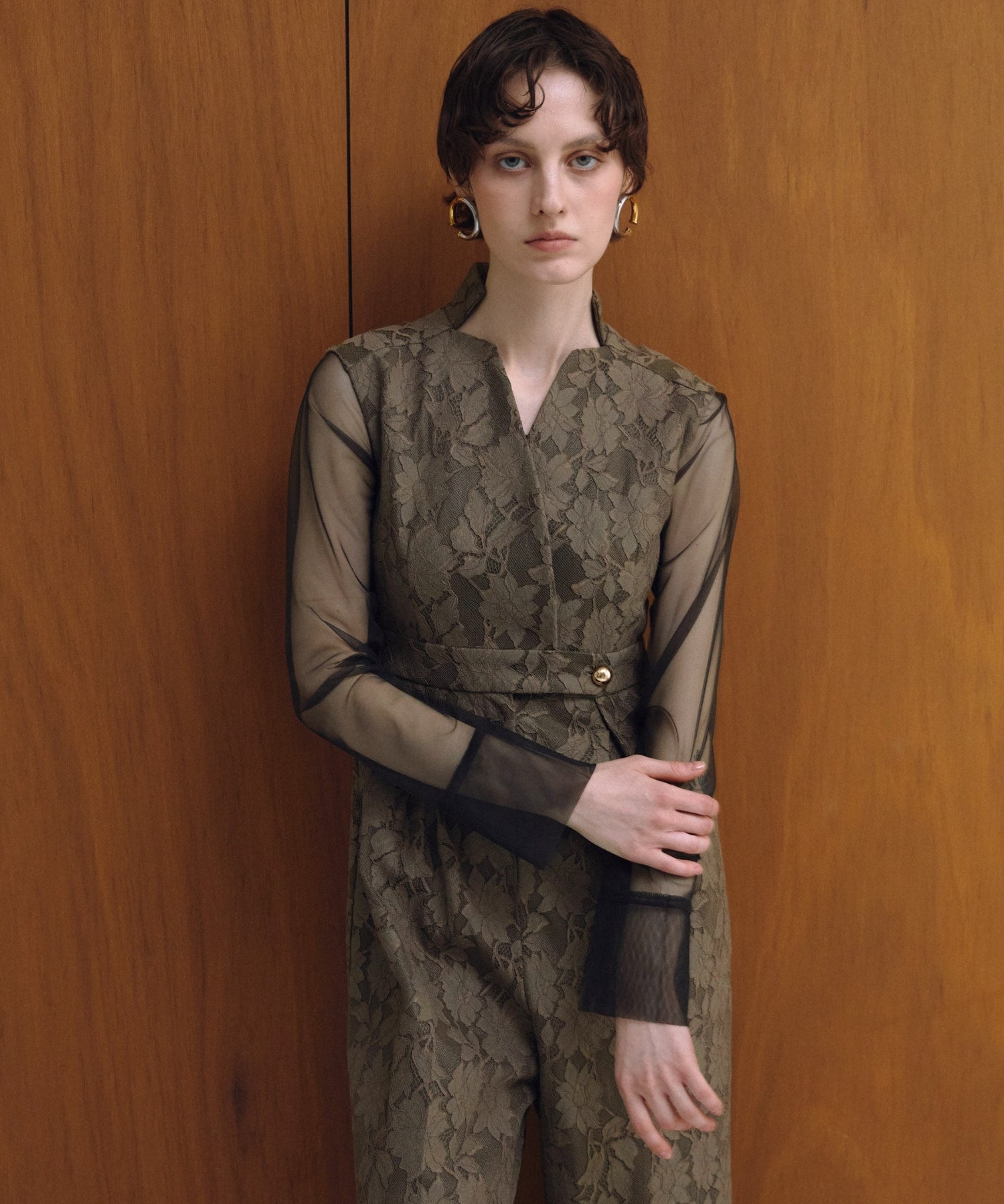 bonding lace all-in-one dress | ANDRESD