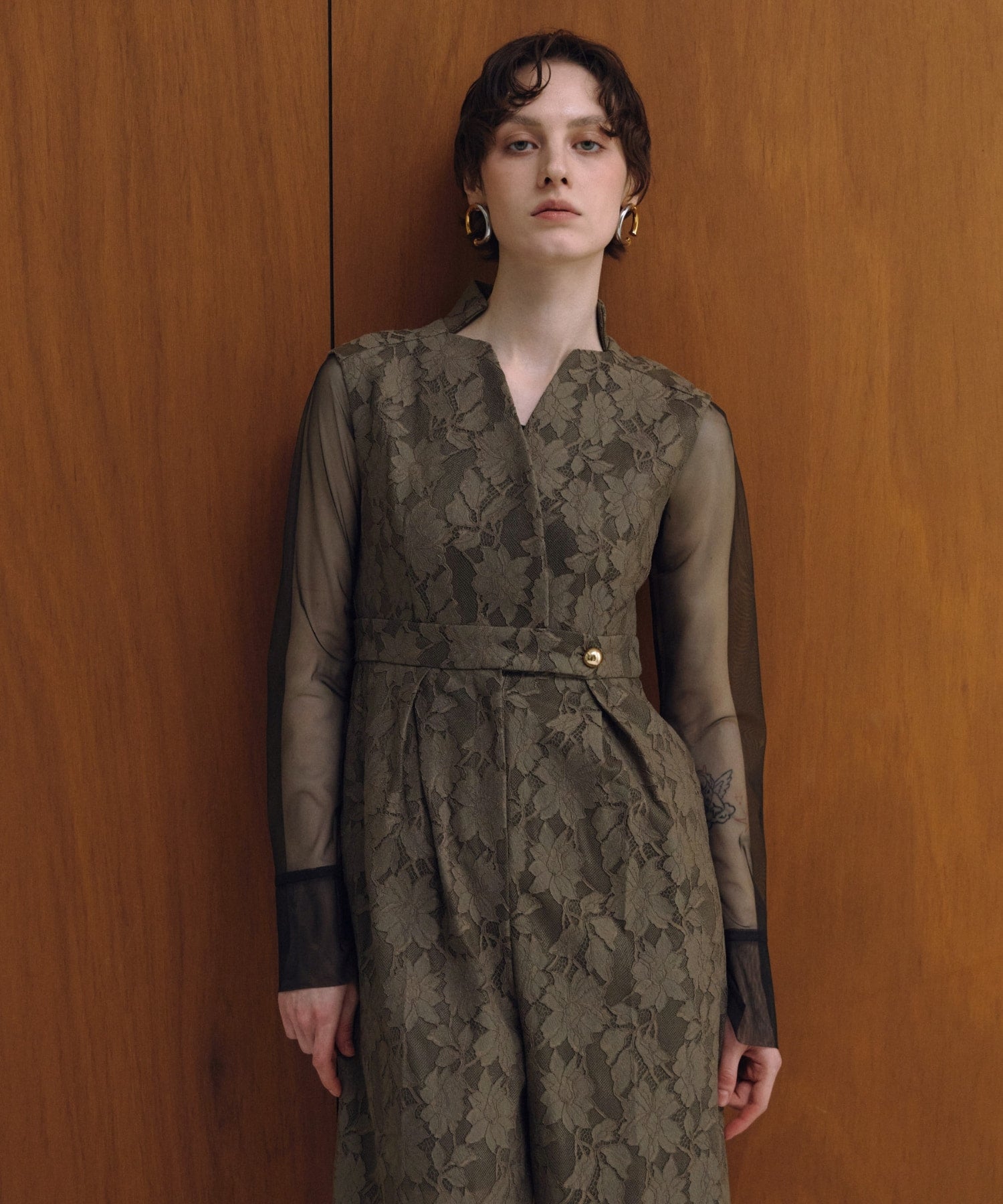 bonding lace all-in-one dress | ANDRESD