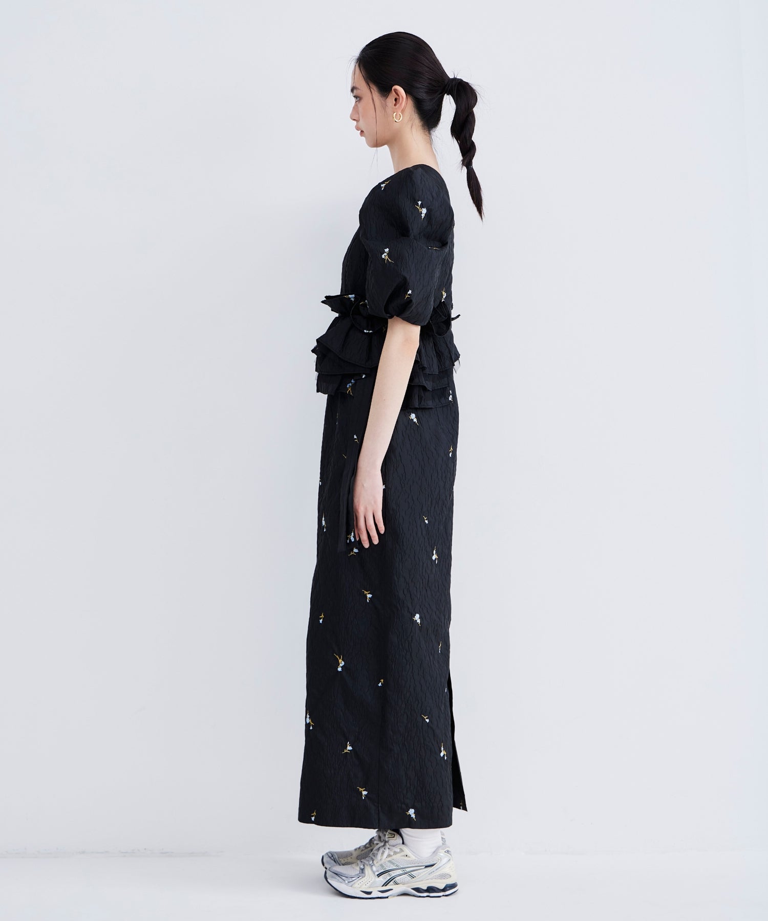 blossom frill dress | ANDRESD