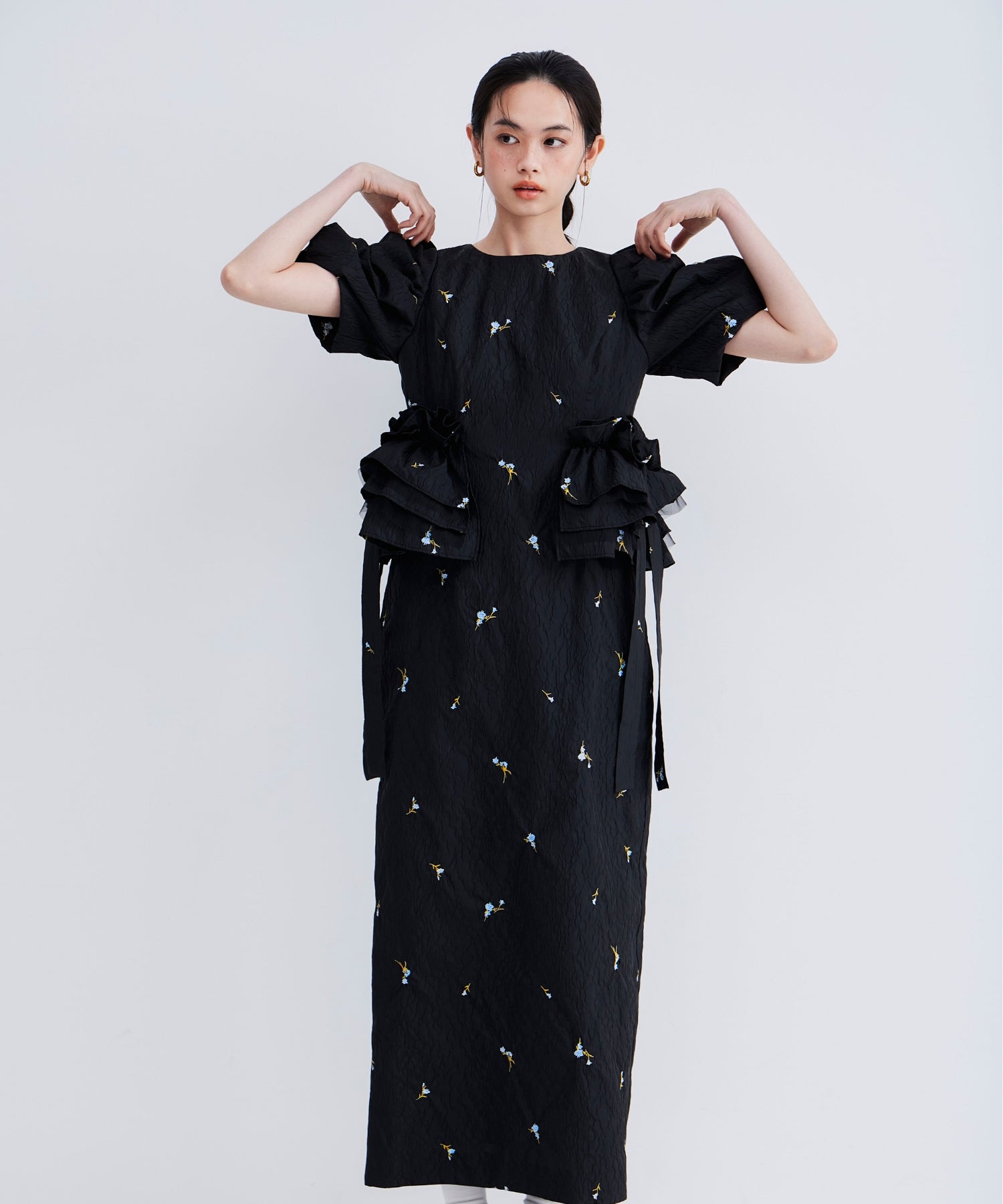 ワンピース ANDRESD blossom frill dress blossom frill dress | ANDRESD