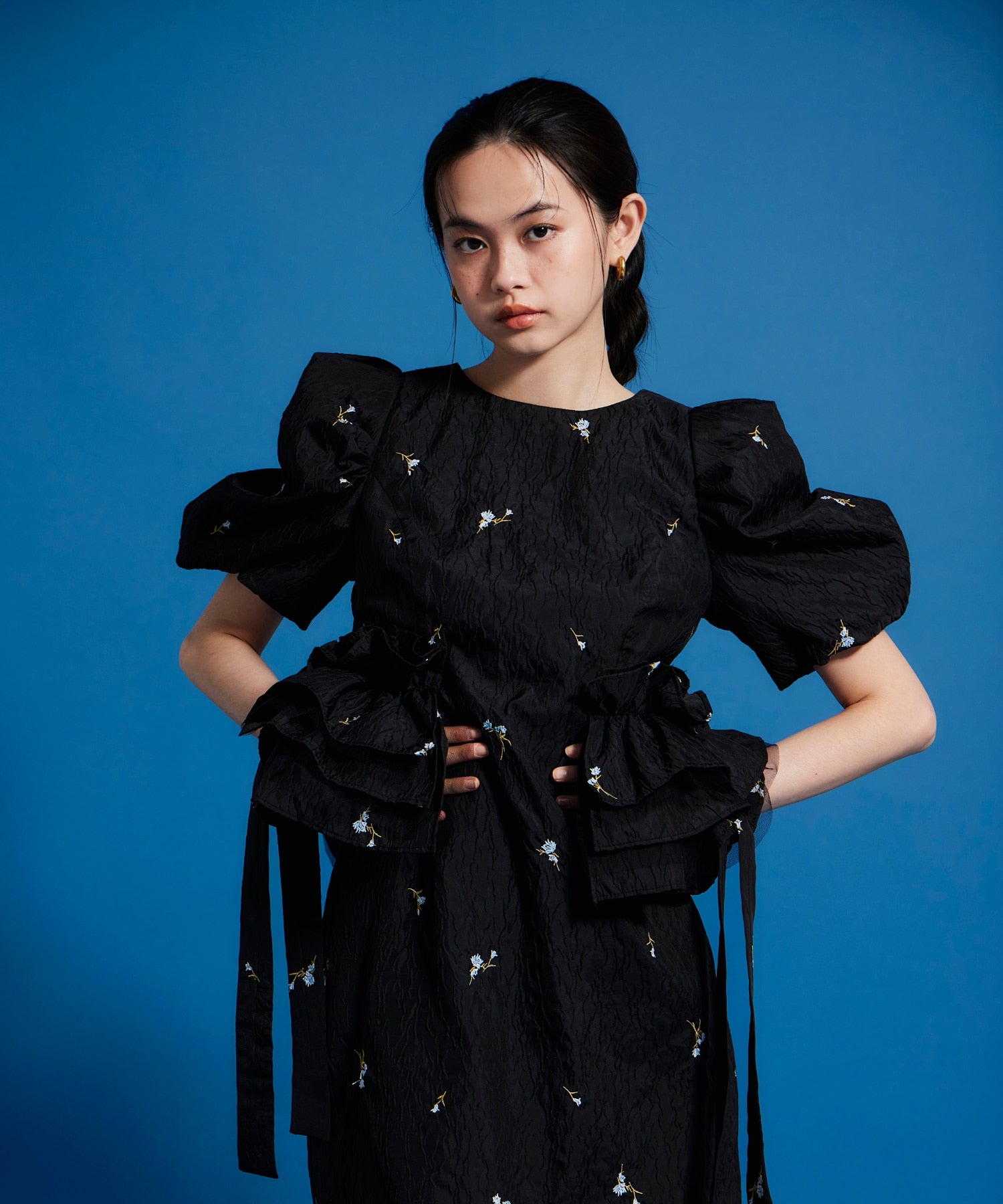【新品タグ付き】ANDRÉSD アンドレスblossom frill dress blossom frill dress | ANDRESD