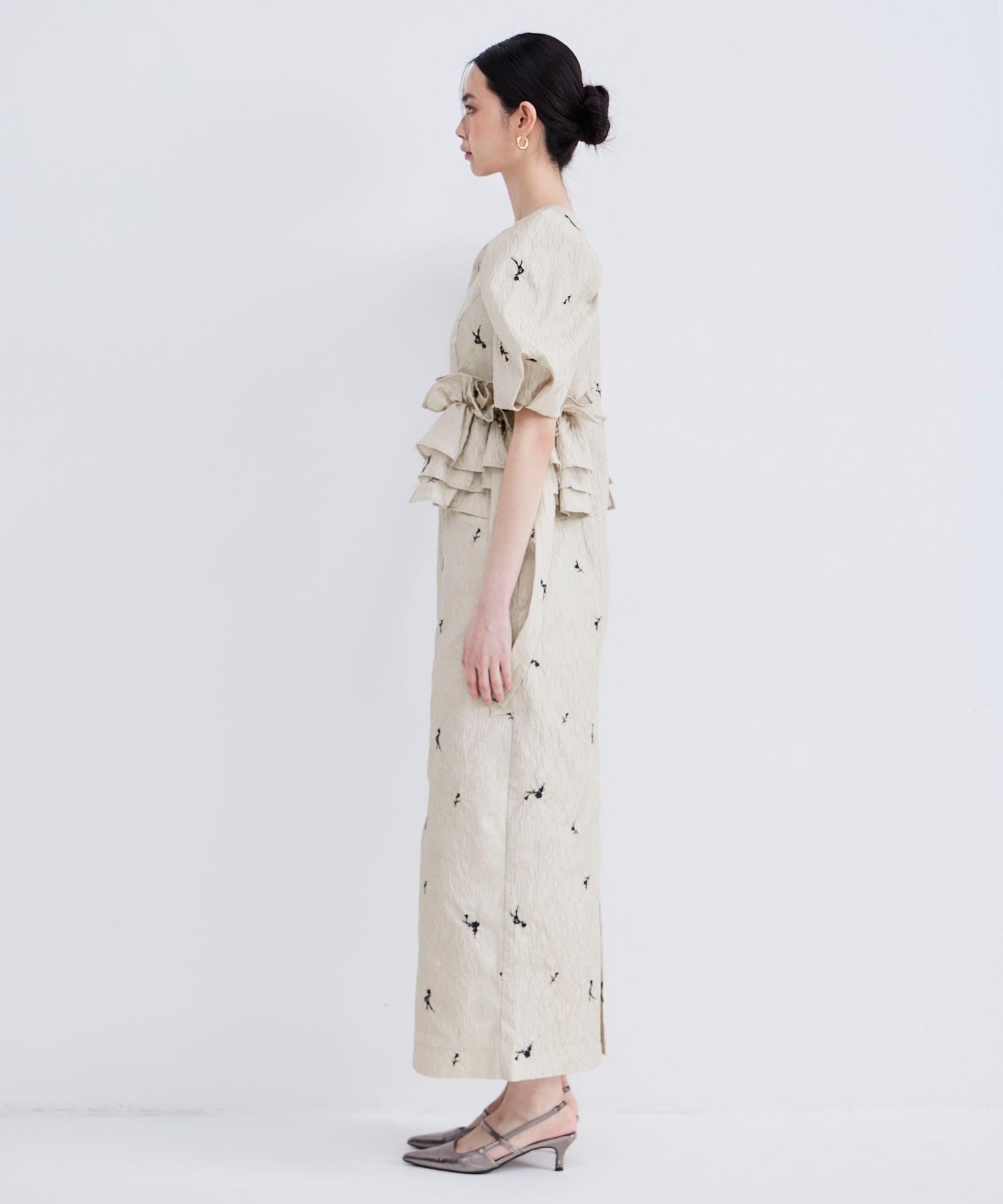 blossom frill dress | ANDRESD