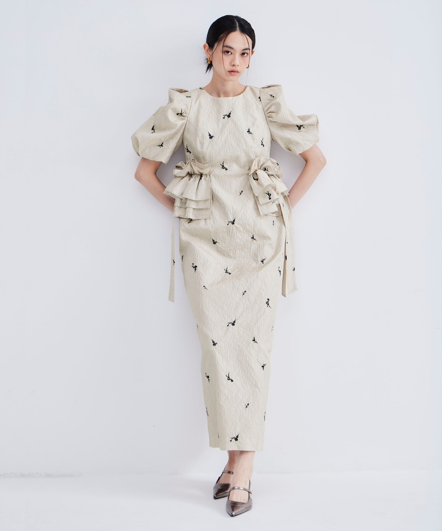 blossom frill dress | ANDRESD