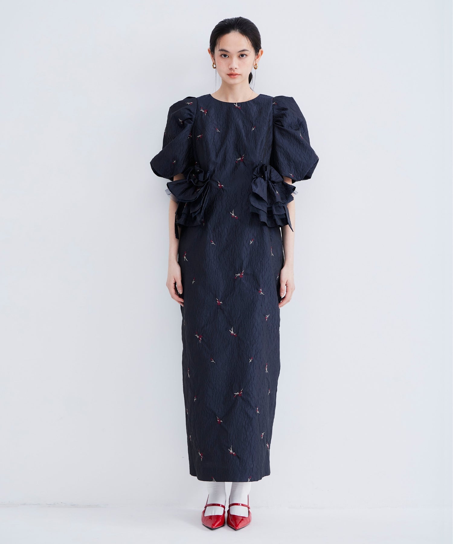 blossom frill dress | ANDRESD