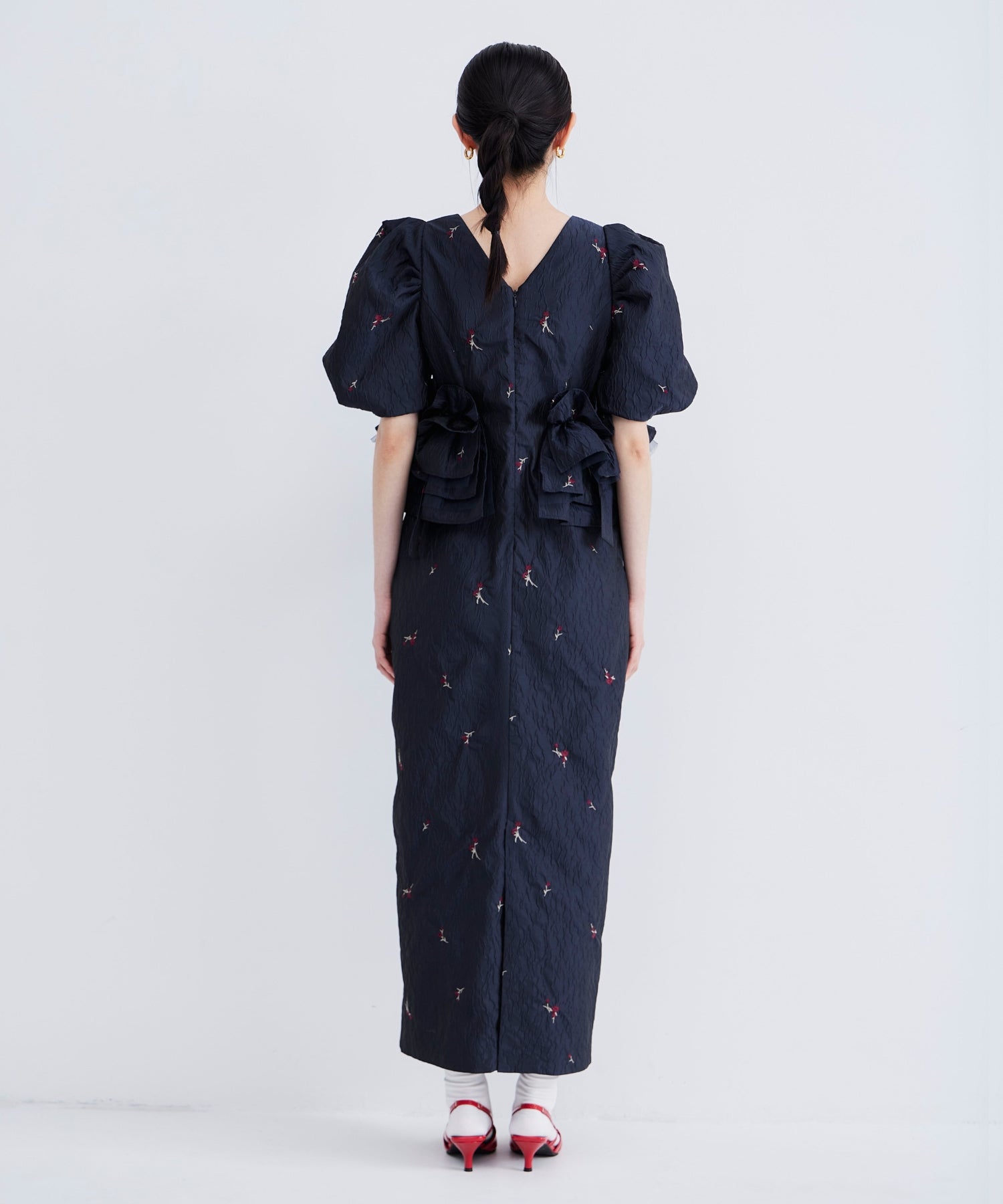 【新品タグ付き】ANDRESD blossom frill dress blossom frill dress | ANDRESD