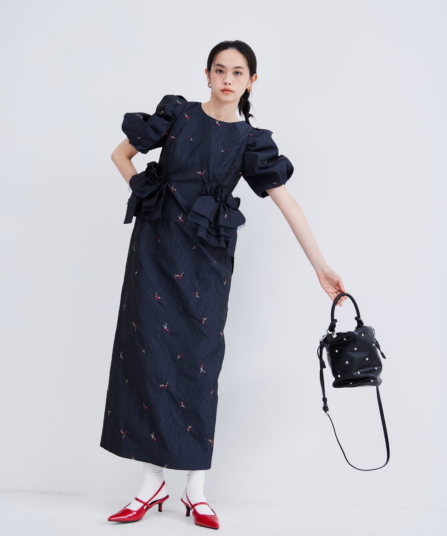 blossom frill dress | ANDRESD