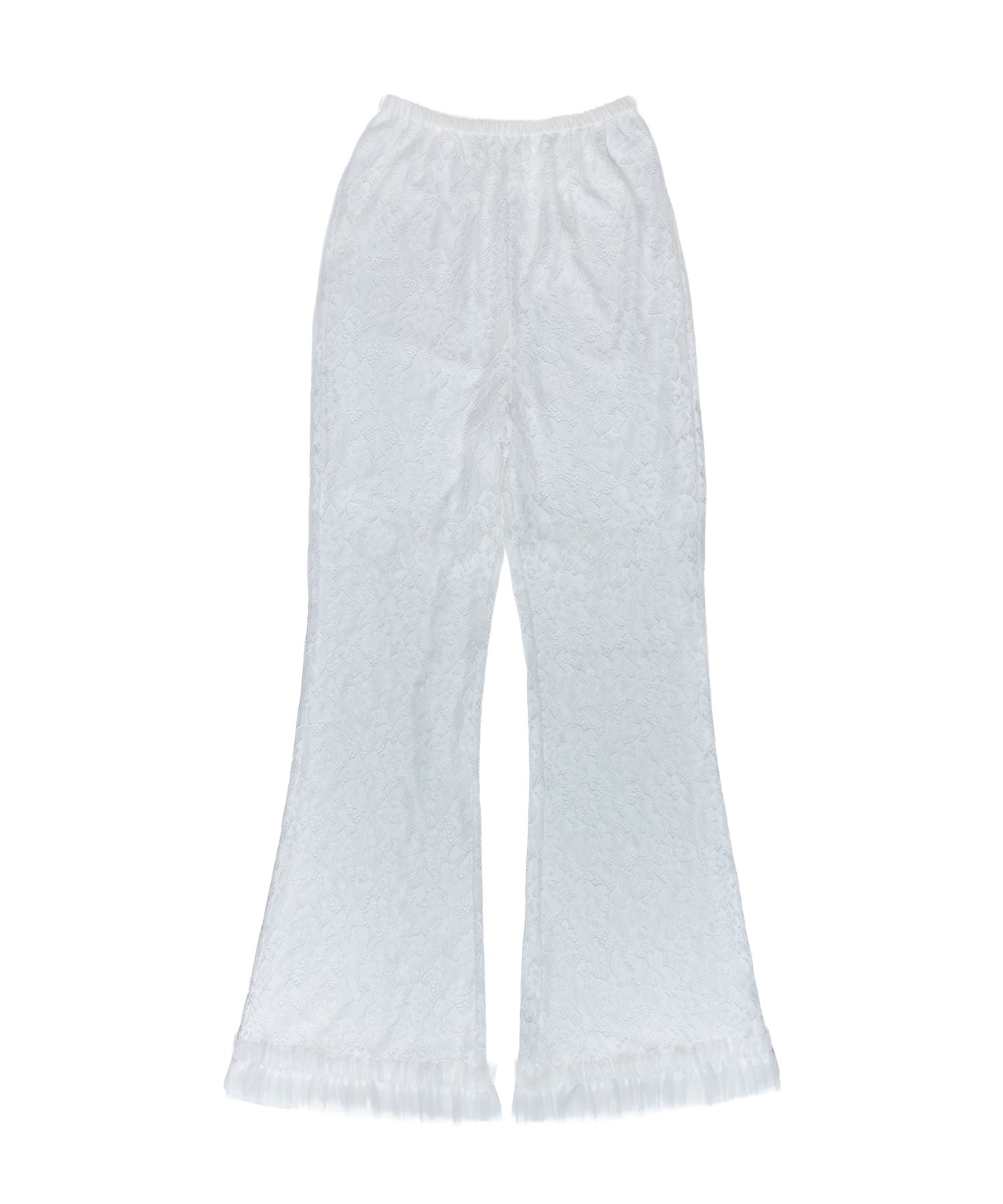 lace flare pants | ANDRESD