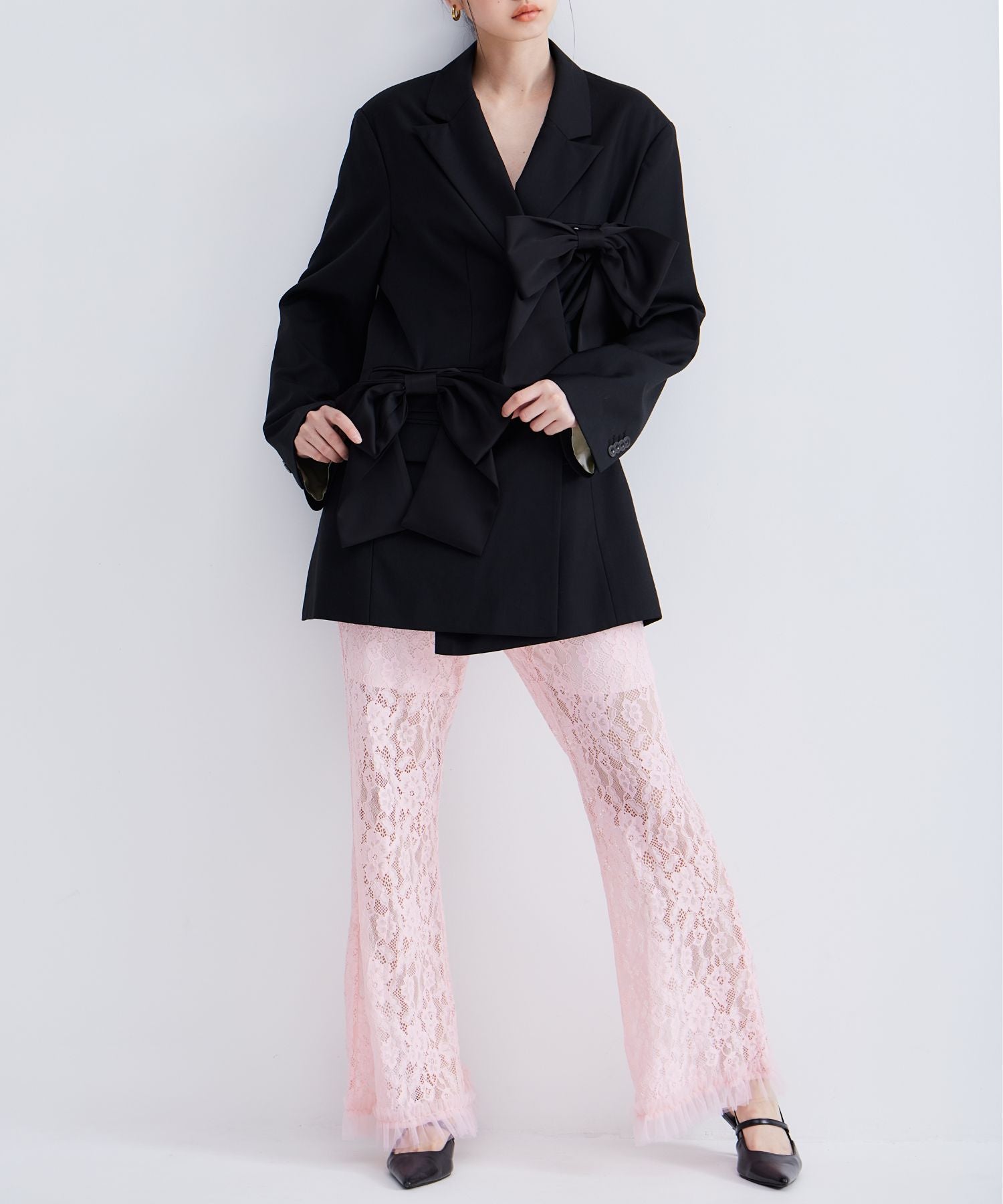 lace flare pants | ANDRESD