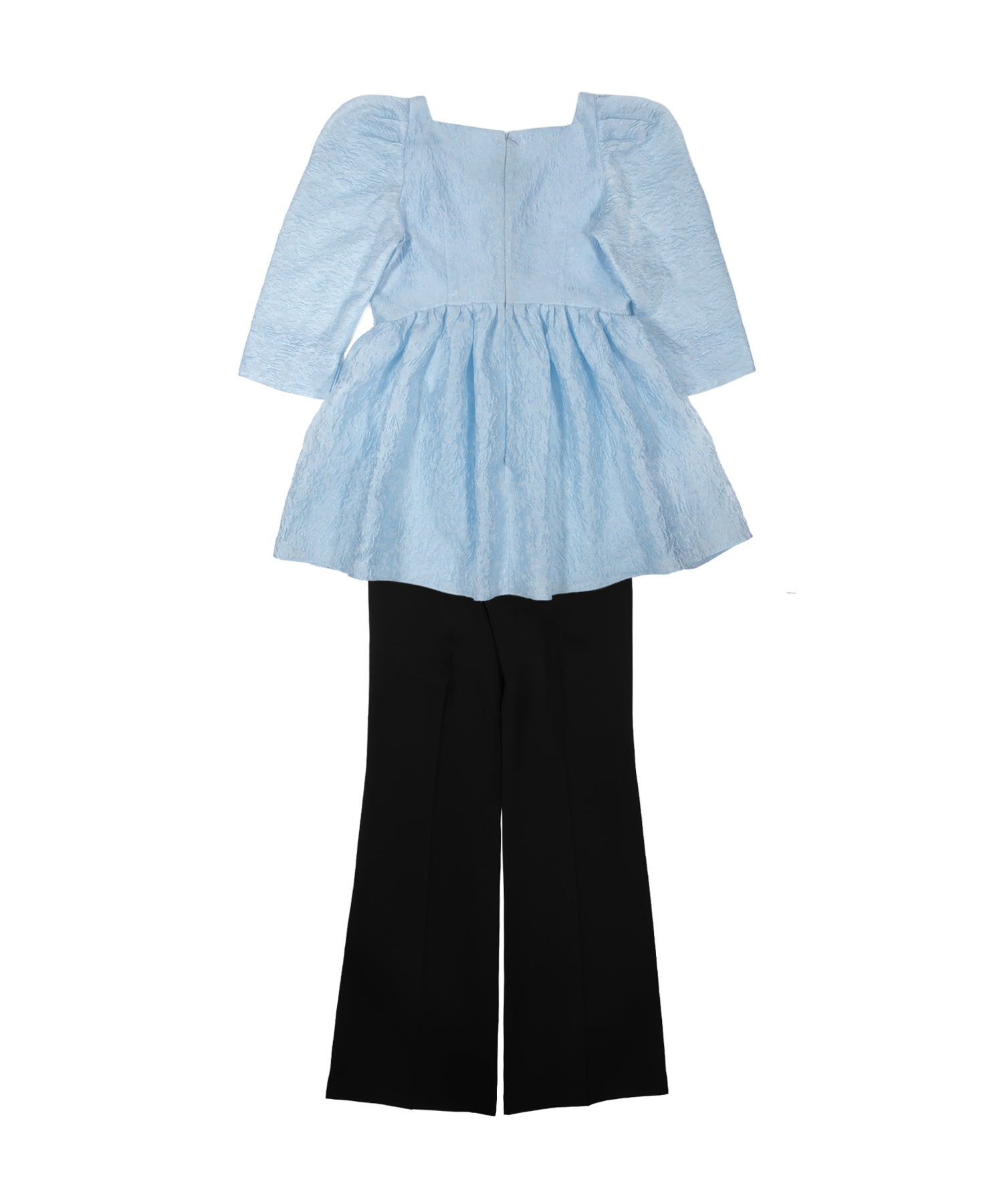 edge ribbon setup dress | ANDRESD