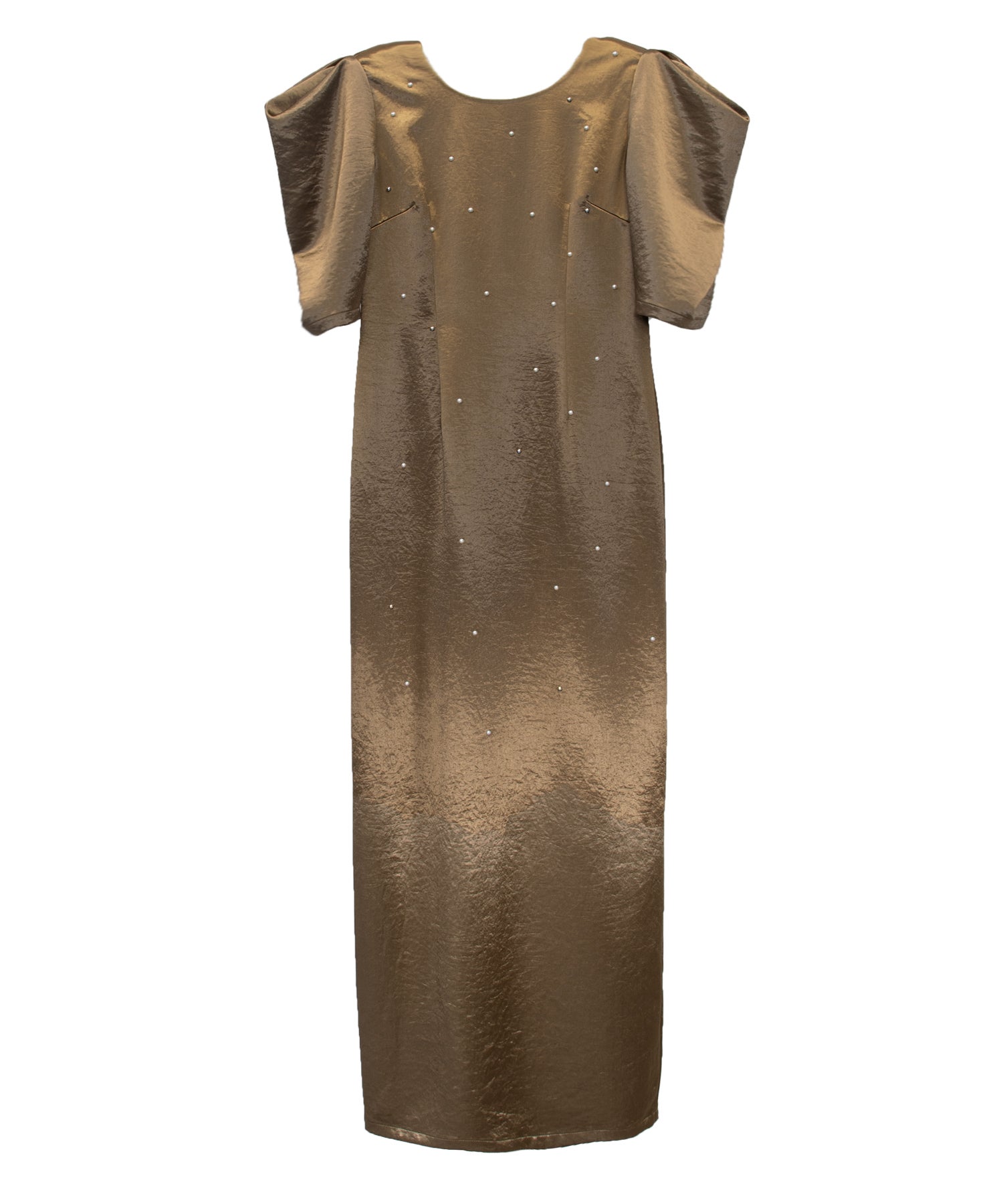 pearl glow satin dress | ANDRESD