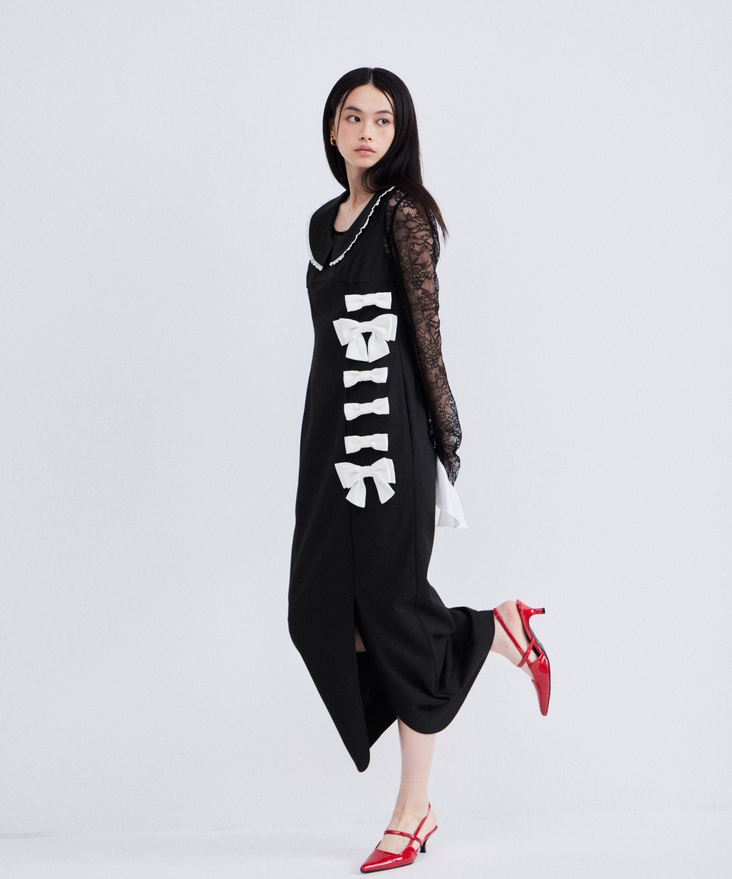 アンドレスドbig ribbon dress M andresd セール】ビックリボンドレス / big ribbon dress（ドレス）｜ANDRESD