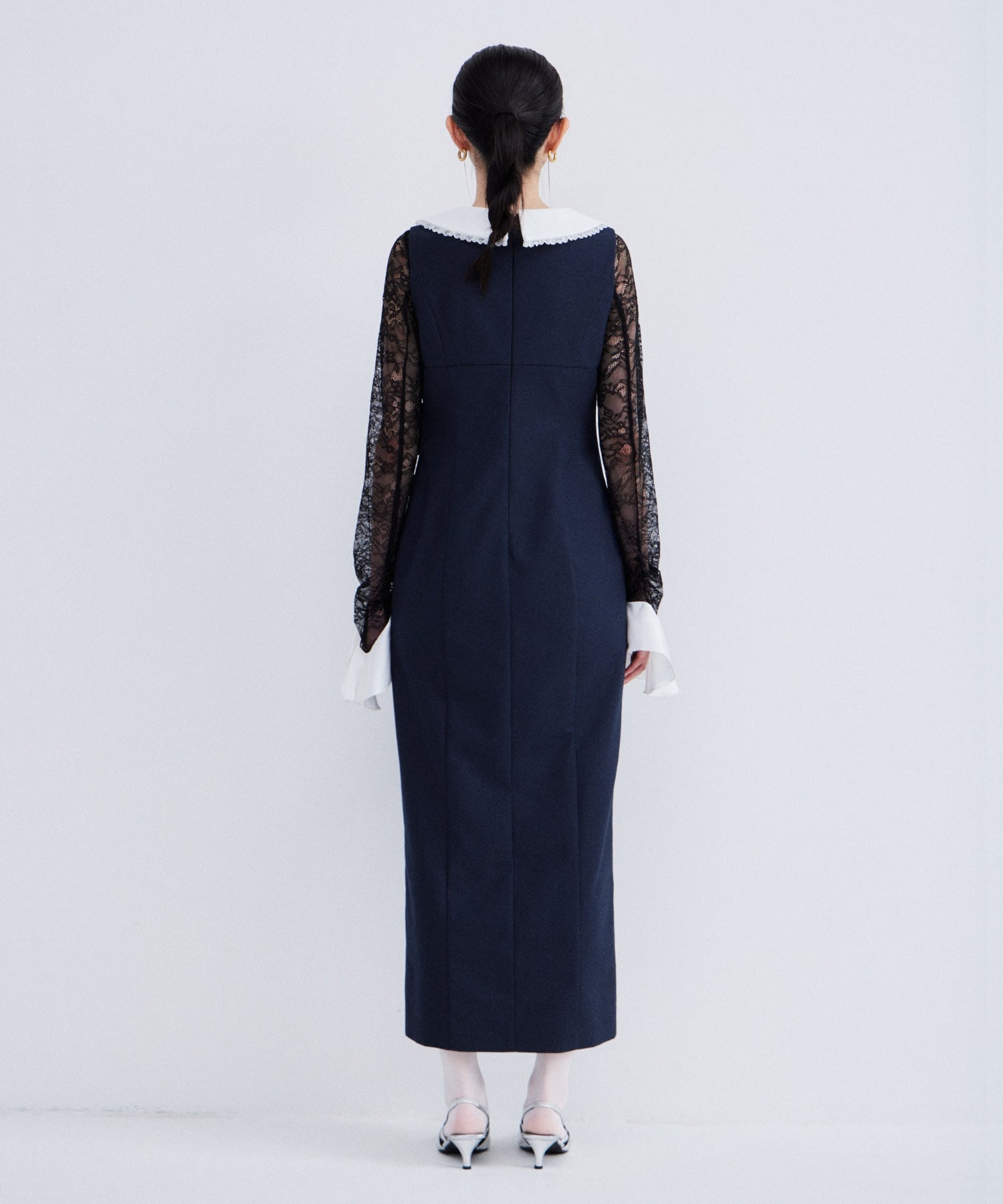 Mixed Ribbon Line Dress | ANDRESD