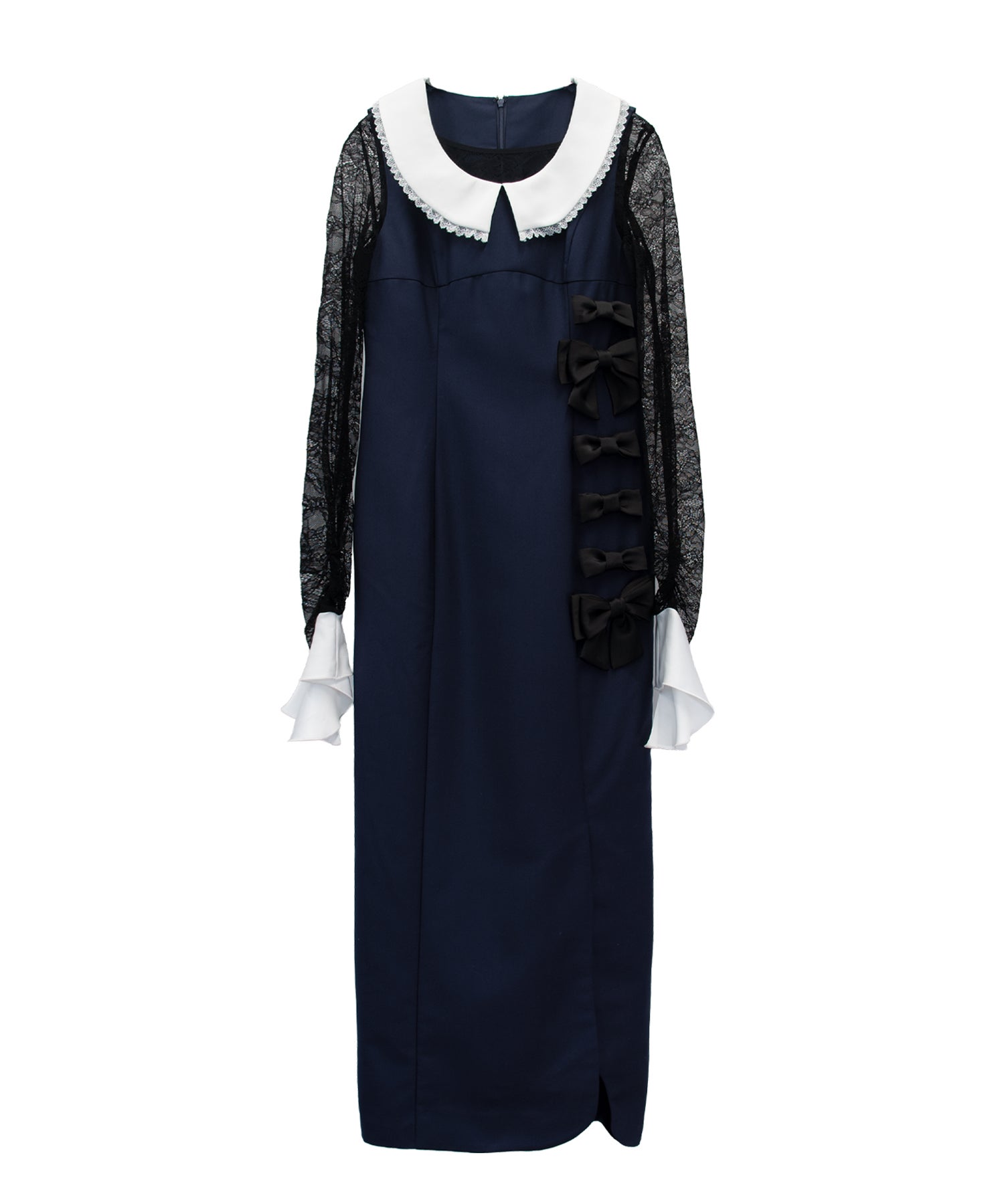 Mixed Ribbon Line Dress | ANDRESD