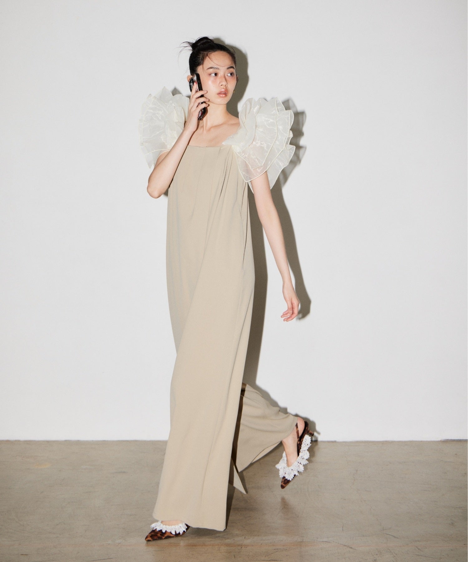 Dot Layered DressのInstagram投稿｜asa_andresd