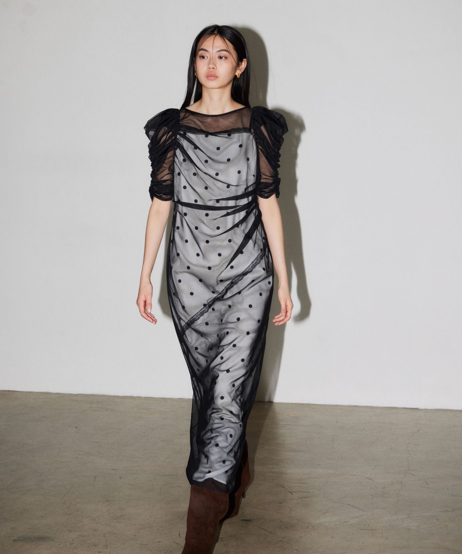 Dot Layered Dress | ANDRESD