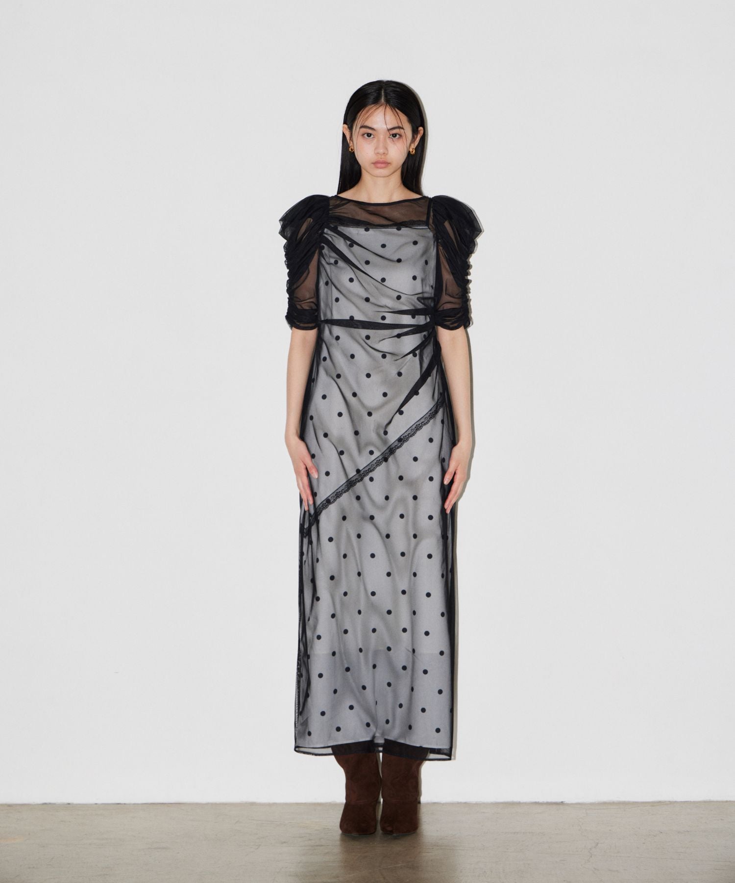 Dot Layered Dress | ANDRESD