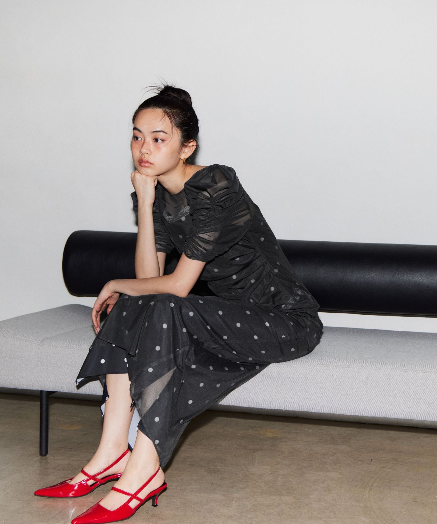 Dot Layered Dress | ANDRESD