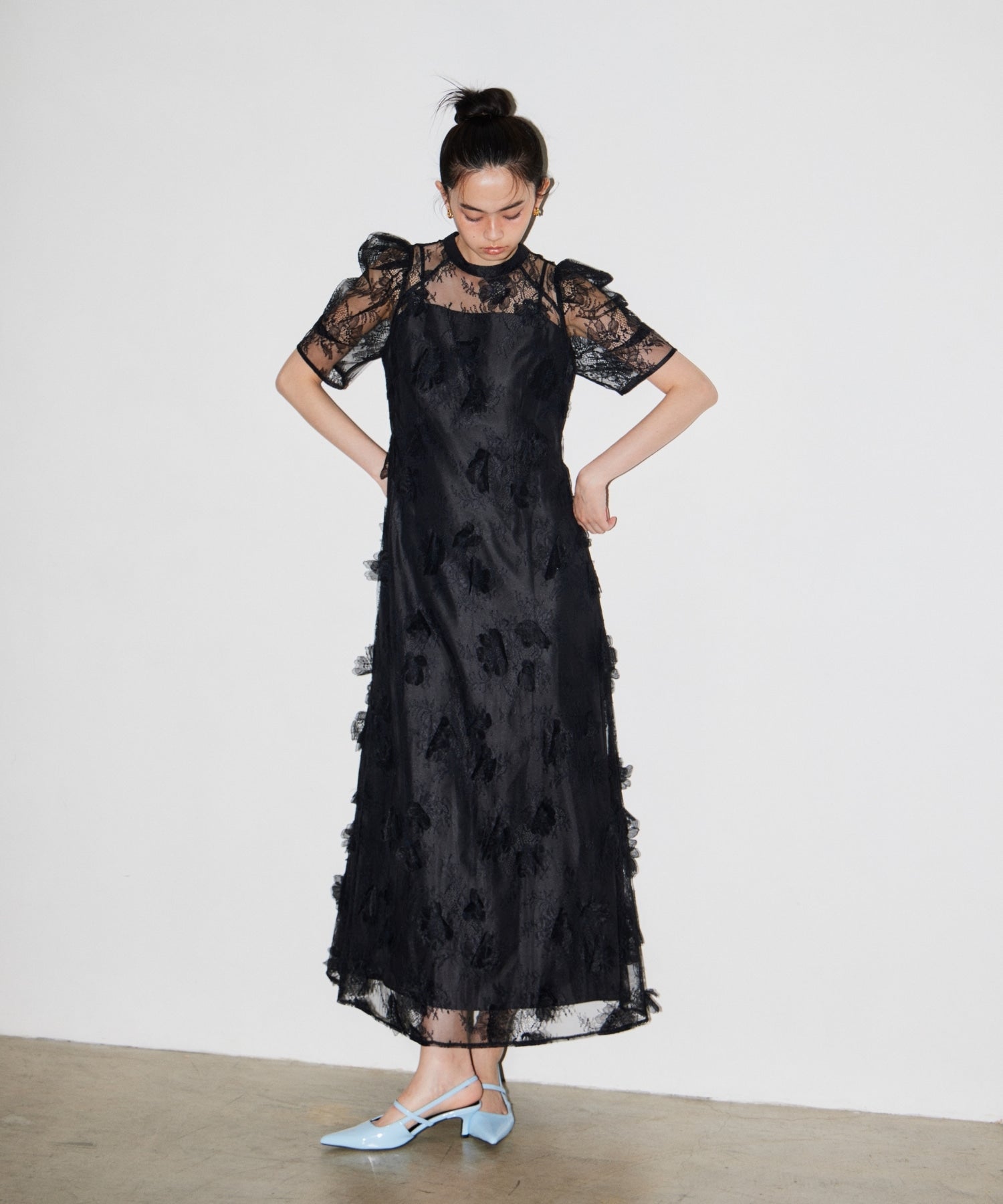 Flower Lace Dress | ANDRESD
