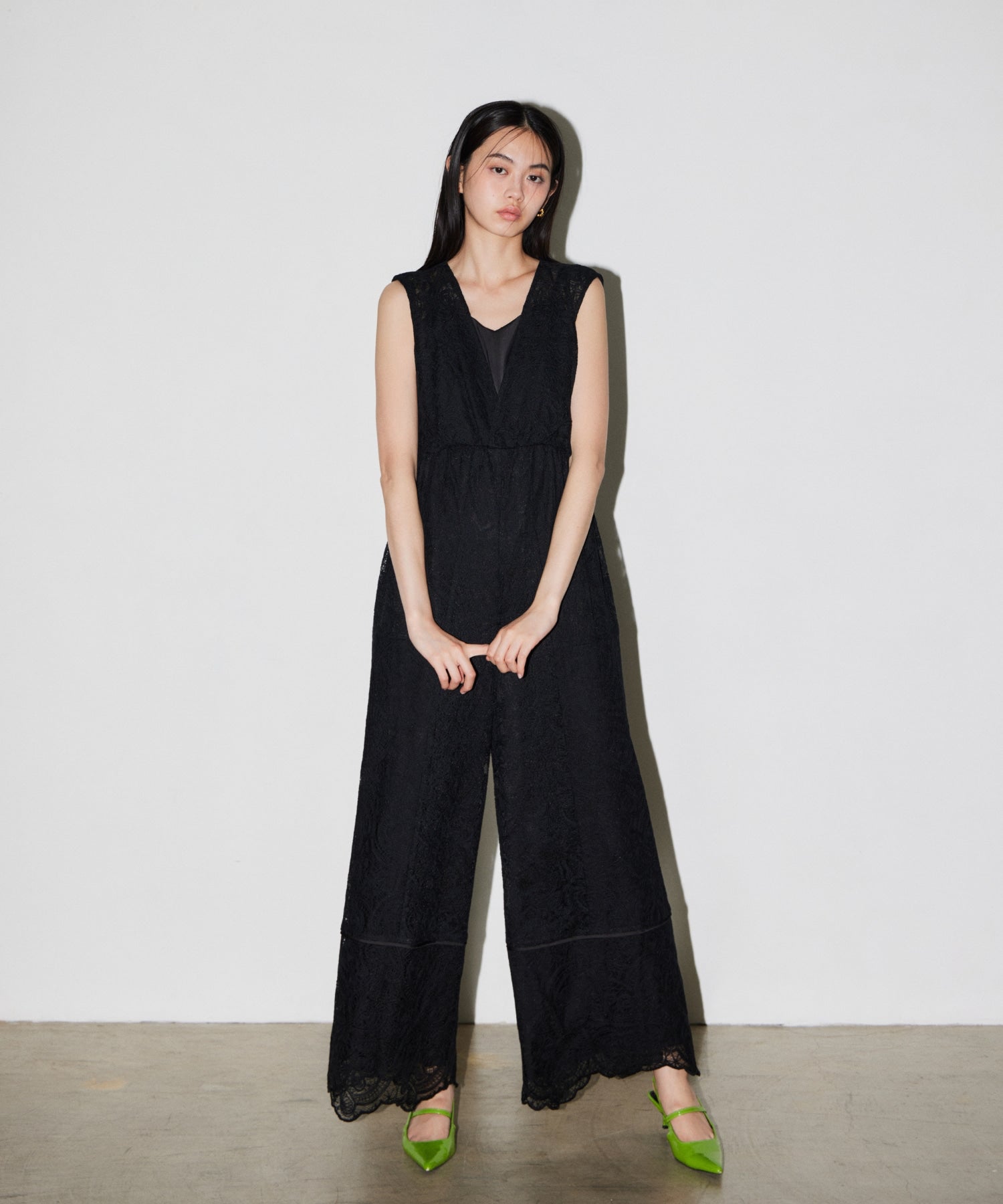 andresd サロペット　オールインワン Panel Embroidery All In One | ANDRESD
