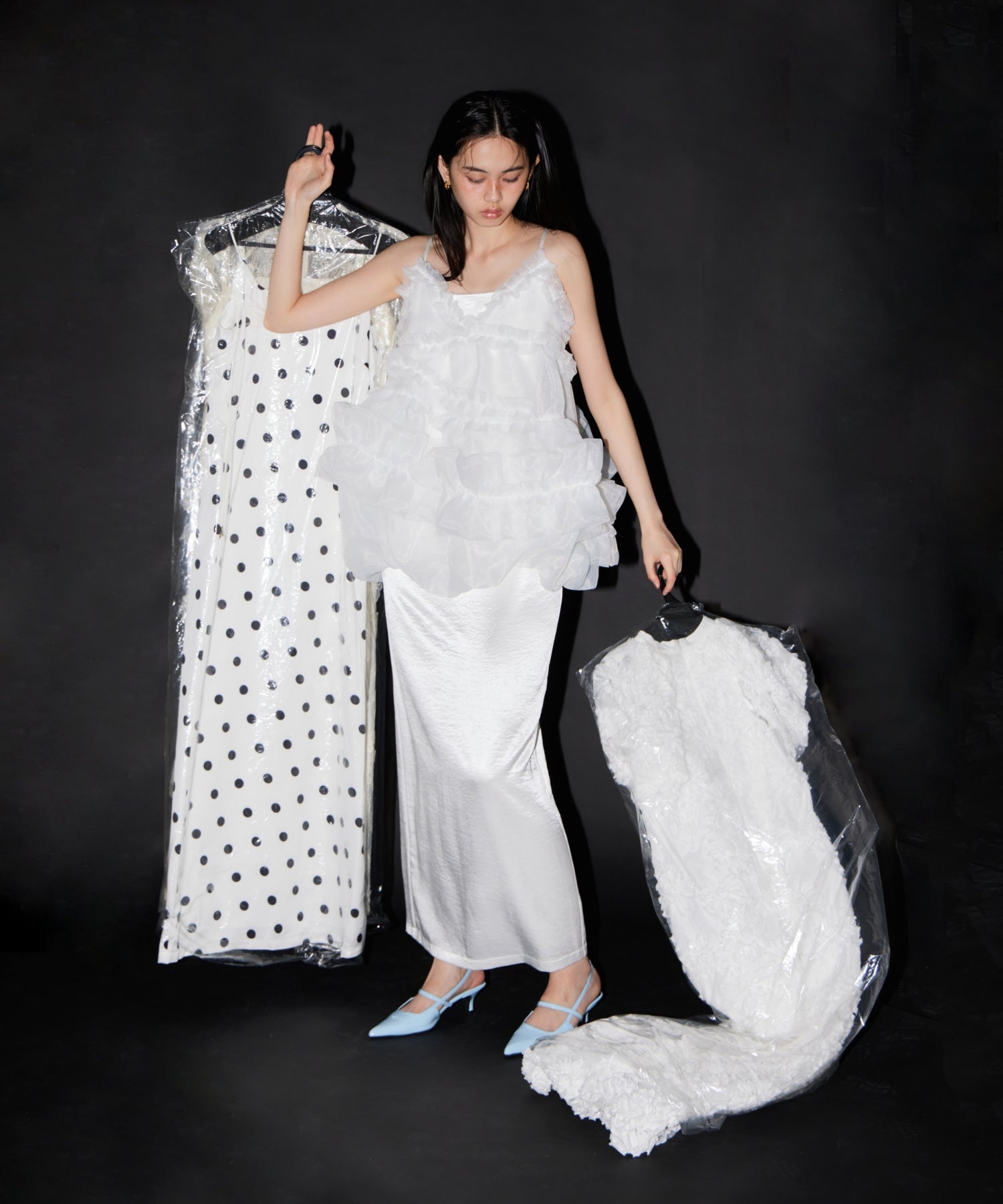 Organza Frill Balloon Cami | ANDRESD