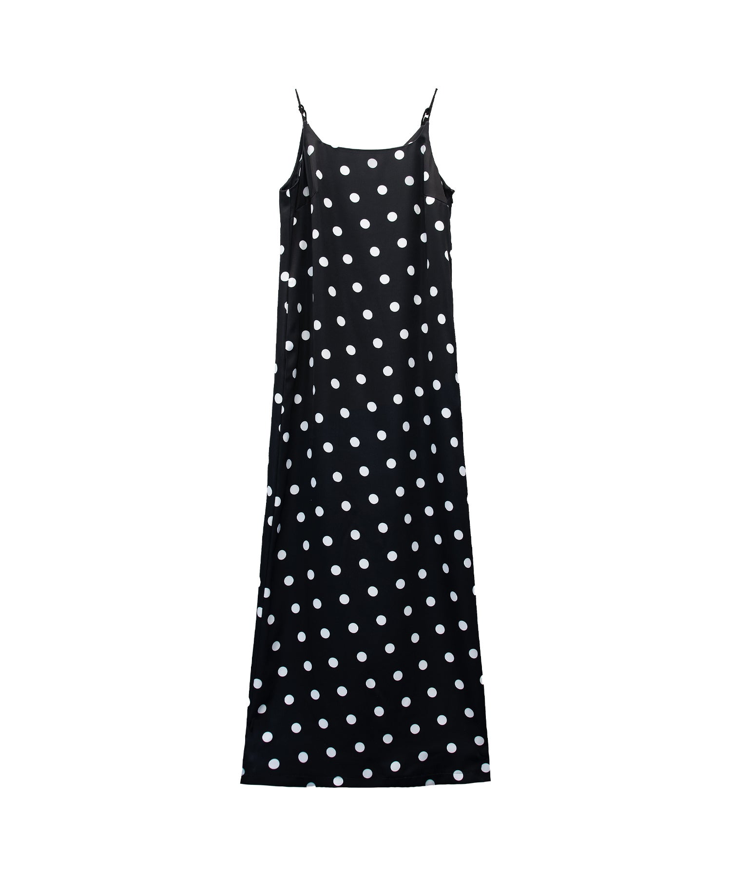 Minimal Dot Satin Dress | ANDRESD
